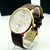 Linha Diamante - 100% Funcional Stilos - rose, marrom e branco metálico - Pulseira de couro - Á PROVA D'ÁGUA - cod37 na internet