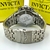 1ª Linha Hybrid Iron Man - prata e branco - Pulseira de aço - À PROVA D'ÁGUA - cod85 - loja online