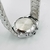 Linha Diamante 100% Funcional Carrera 0101 - prata e preto - Pulseira de aço - À PROVA D'ÁGUA - cod85 - ML Joia