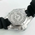 Linha Diamante - 100% Funcional Promaster - prata e preto - Pulseira de borracha - À PROVA D' ÁGUA - cod65 - ML Joia