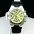 Linha Diamante - 100% Funcional Promaster - prata, preto e verde - Pulseira de borracha - À PROVA D' ÁGUA - cod65 - comprar online