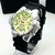 Linha Diamante - 100% Funcional Promaster - prata, preto e verde - Pulseira de borracha - À PROVA D' ÁGUA - cod65 na internet