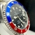 1ª Linha Submariner PQ - prata, preto, azul e vermelho - Pulseira Oyster de aço - À PROVA D'ÁGUA - cod65 - comprar online