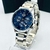 Linha Diamante 100% Funcional Carrera 0101 - prata e azul marinho - Pulseira de aço - À PROVA D'ÁGUA - cod85 na internet