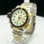 Primeira Linha Aqualand - prata, dourado e branco - Pulseira de aço - À PROVA D'ÁGUA - cod55 na internet