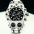 1ª linha - Magnum Tria - prata e preto - Pulseira de aço - À RESISTENTE A ÁGUA- cod135 - comprar online