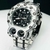 1ª linha - Magnum Tria - prata e preto - Pulseira de aço - À RESISTENTE A ÁGUA- cod135 na internet