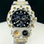 1ª linha - Magnum Tria - prata, dourado e azul marinho escuro - Pulseira de aço - À RESISTENTE A ÁGUA- cod135 - comprar online