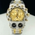 1ª linha - Magnum Tria - prata e dourado - Pulseira de aço - À RESISTENTE A ÁGUA- cod135 - comprar online