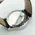 Linha Diamante - 100% Funcional Classic - prata, preto e branco - Pulseira de couro - Á PROVA D'ÁGUA - cod85 - ML Joia