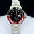 Primeira Linha Submariner PQ - prata, preto e vermelho - Pulseira Oyster de aço - À PROVA D'ÁGUA - cod60 - comprar online