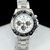 1ª Linha - Daytona - prata e branco - Pulseira de aço - À PROVA D'ÁGUA - cod60 - comprar online