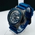 1ª Linha Marina Militare - chumbo e azul - Pulseira de borracha - À PROVA D'ÁGUA - cod70 na internet