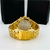 1ª Linha Edifice - dourado e azul - Pulseira de aço - À PROVA D'ÁGUA - cod70 na internet