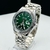 Primeira Linha Date Just - prata e verde - Pulseira Presidente de aço - À PROVA D'ÁGUA - cod60 na internet