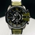 Linha Diamante 100% Funcional 10 BAR - preto e verde - Pulseira de borracha - Á PROVA D'ÁGUA - cod75 - comprar online