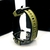 Linha Diamante 100% Funcional 10 BAR - preto e verde - Pulseira de borracha - Á PROVA D'ÁGUA - cod75 - loja online