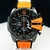 Linha Diamante 100% Funcional 10 BAR - preto e laranja - Pulseira de borracha - Á PROVA D'ÁGUA - cod75 - comprar online
