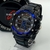 Linha Diamante Red Bull - preto e azul - Pulseira de borracha - À PROVA D'ÁGUA - cod38 na internet