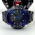 Linha Diamante Red Bull - preto e azul - Pulseira de borracha - À PROVA D'ÁGUA - cod38 - ML Joia