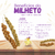 Milheto Vermelho - 120g - 100% in Natura (em cacho) PIU BOX - PIU BOX - Petiscos Premium para Pets Exóticos e não Convencionais
