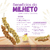 Milheto Amarelo - 120g - 100% in Natura (em cacho) PIU BOX - loja online