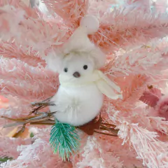Passarinho Decorativo Branco