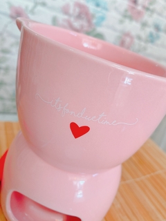 Kit de Fondue L´amour Rosa - comprar online