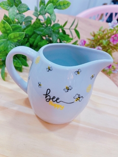 Leiteira de Porcelana Bee Happy