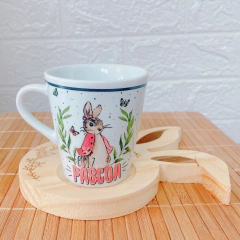 Jogo de Caneca com Tábua Páscoa - A Casa Delas Home Décor
