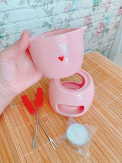 Kit de Fondue L´amour Rosa na internet
