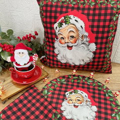 Capa de Almofada Papai Noel