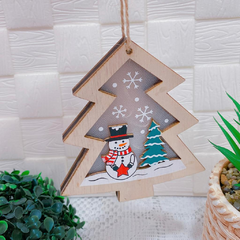 Enfeite de Pendurar Papai Noel e Rena - comprar online