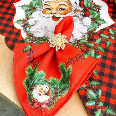 Guardanapo Papai Noel Vermelho