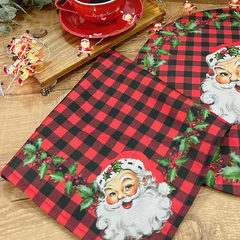 Guardanapo Papai Noel Xadrez