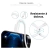 Cabo Carregador Usb Tipo-c Branco Carregamento Rápido Android Iphone IOS