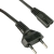 Cabo De Força Bipolar Tipo 8 Impressora Tv Rádio Game Impressora 2x0,75mm Plug 10 Amperes e 2 Metros - comprar online
