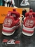 LV Skate Branco e Vermelho - MV Imports | Oficial
