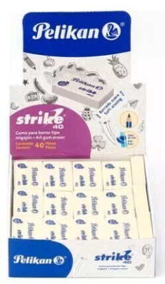 Goma Migajón Strike 40 (Pq C/40 Pzas) <PEL>