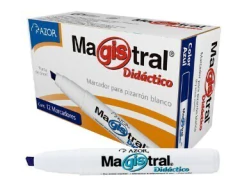 Marcador P/Pizarrón Magistral (Pq C/12 Pzas) <AZO> en internet