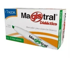 Marcador P/Pizarrón Magistral (Pq C/12 Pzas) <AZO> - tienda en línea