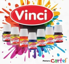 Pintura Vinci Cartel 25 Ml Un Color (Pq C/10 Pzas) <VIN>