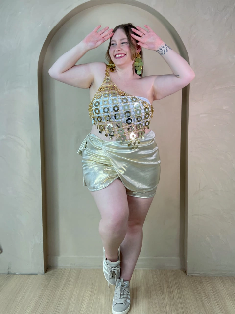 Saia Transpassada - comprar online