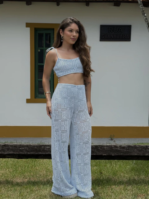 Conjunto Aimee Crochê