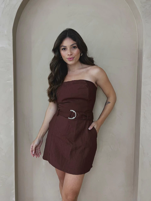 Macaquinho Shortsaia ísis