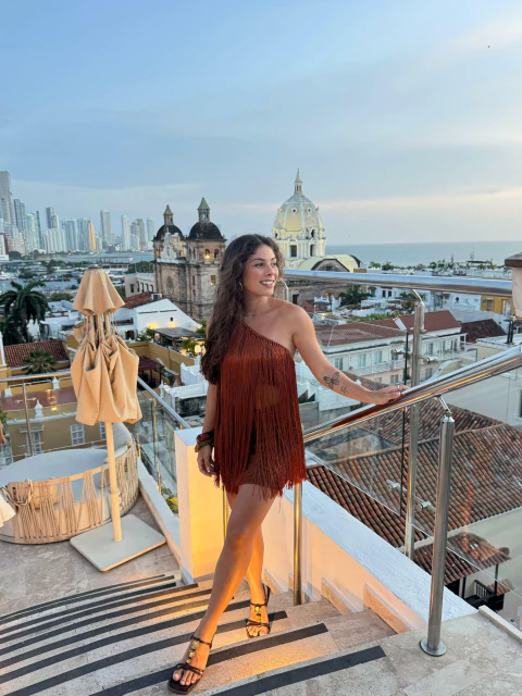 Conjunto Franjas Crochê