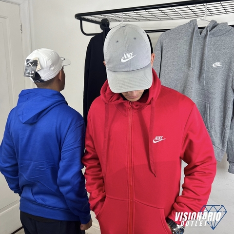 MOLETOM NIKE CLUB (VERMELHO) - comprar online