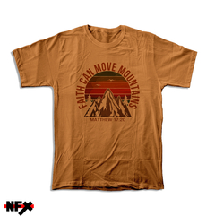 T-Shirt Fé que pode mover Montanhas (camiseta tradicional somente estampa frente) na internet