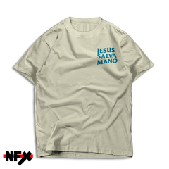Camiseta Oversized "Jesus Salva Mano" - NA FAIXA