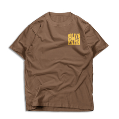 Imagem do Camiseta Oversized "Live By Faith Not By Sight"